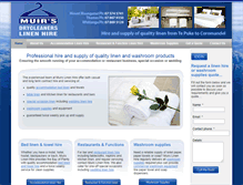 Tablet Screenshot of muirslinenhire.co.nz